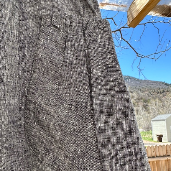 Patagonia NWOT Gray Island Hemp Cotton Wrap Lightweight Skirt size 8 - Picture 5 of 10
